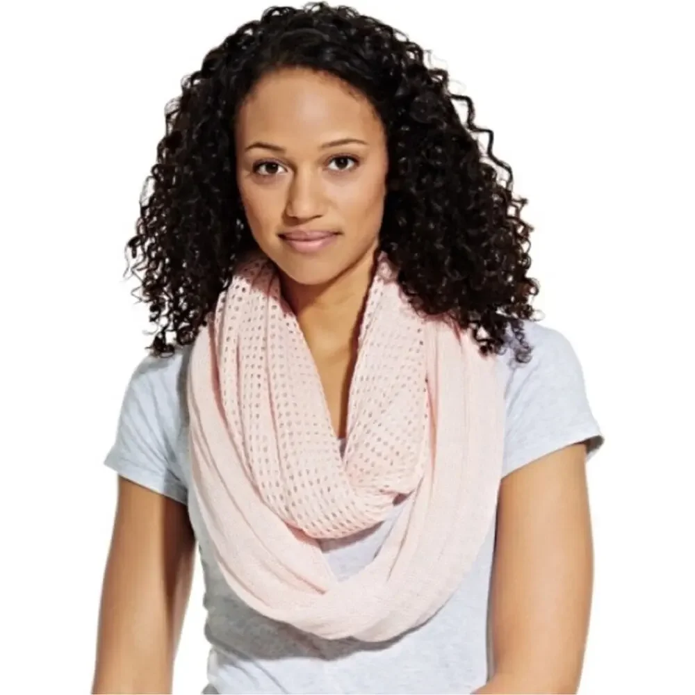 Calia Carrie Underwood Mixed Open Knit Infinity Scarf